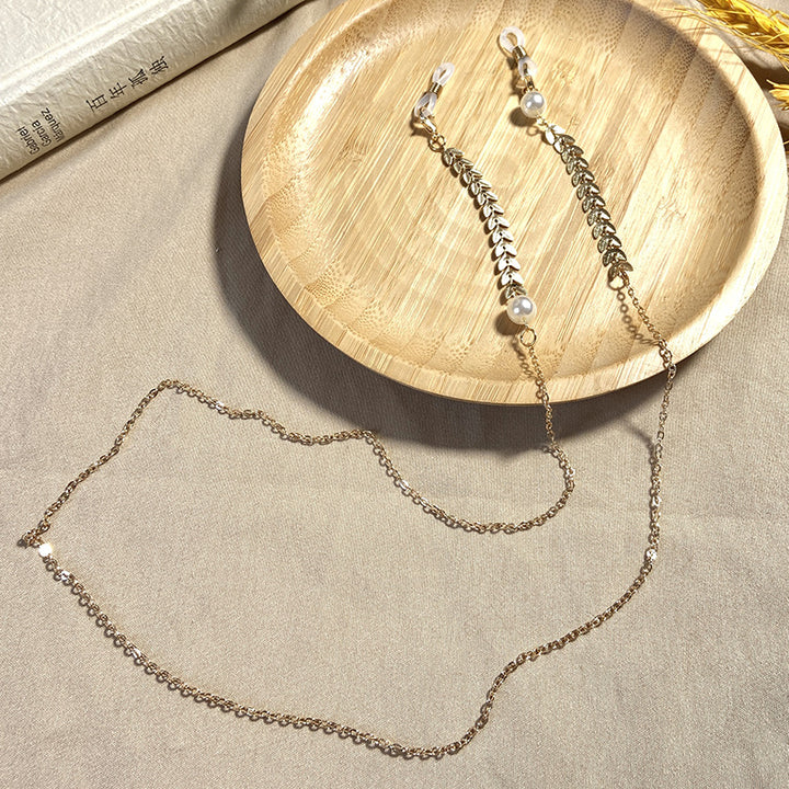 Fashionable glasses holder chain with good grip Bowlift