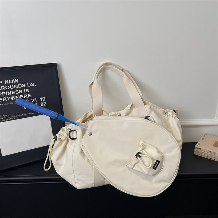 Elegant Shoulder Bag With Innovative Compartments Bowlift