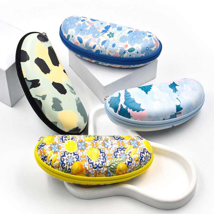 Floral Pattern Eyewear Storage Case Bowlift