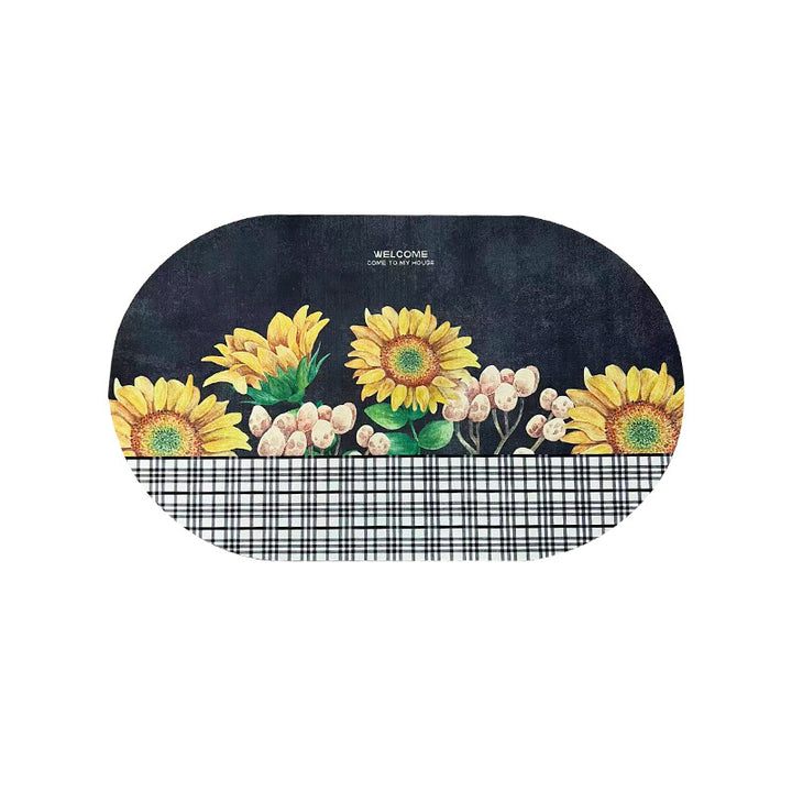 Decorative Geometric Bath Mat Bowlift