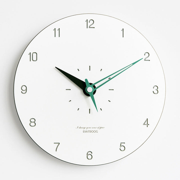 BowLift | Minimalistic Modern Round Wall Decor Silent Clock