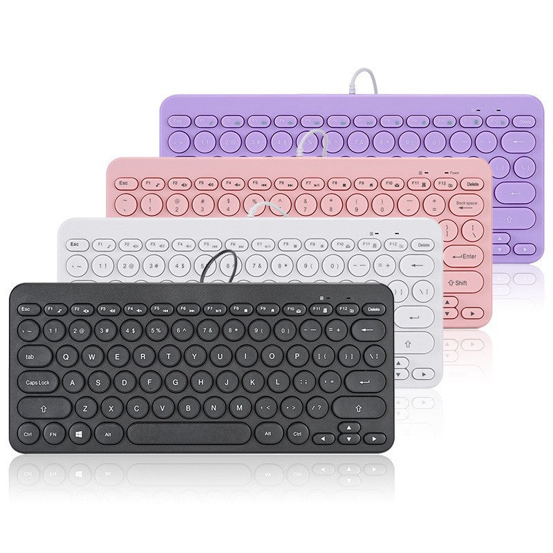 Wireless Mini Keyboard with Compact Design Bowlift