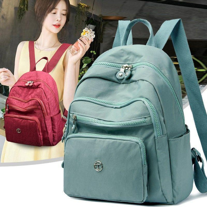 Multi-Compartment Casual Backpack Bowlift