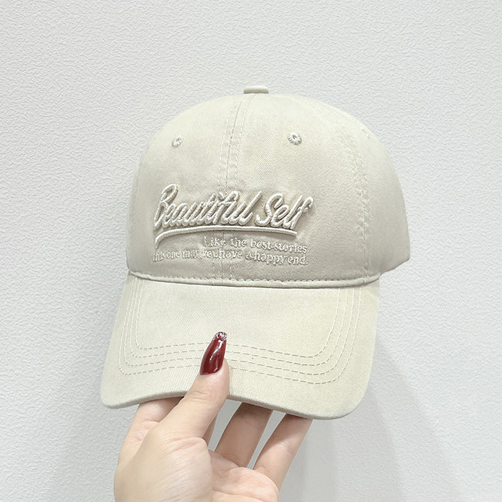 Women's Trendy Embroidered Cap Bowlift