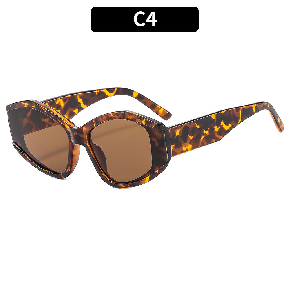 Statement Geometric Oversized Sunglasses