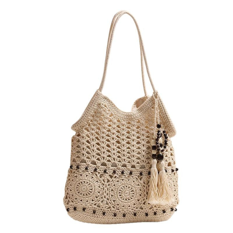 Handmade Crocheted Shoulder Bag Bowlift
