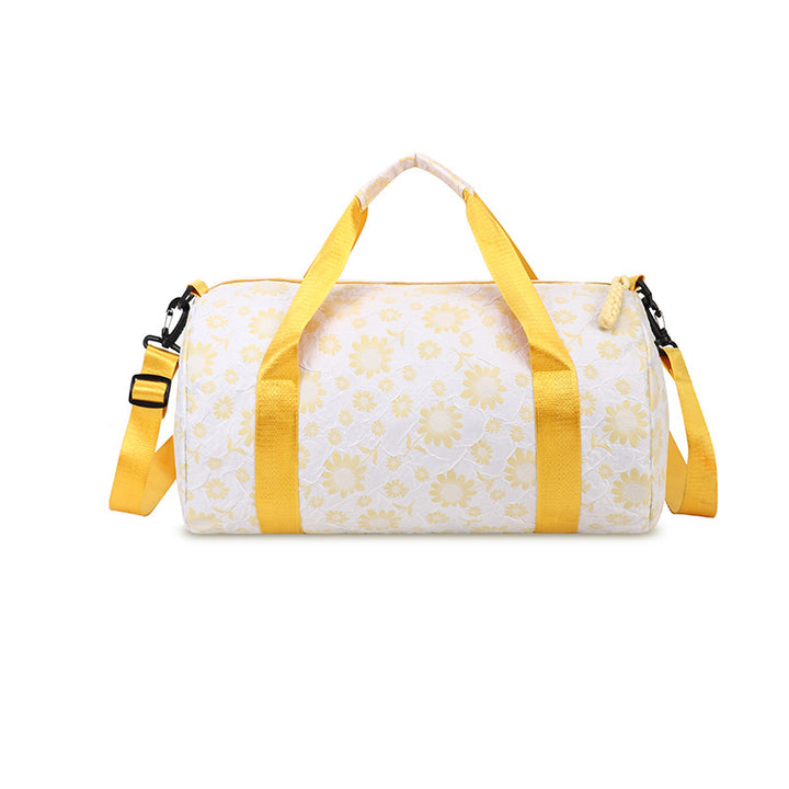 Floral Print Weekend Travel Duffle Bag Bowlift