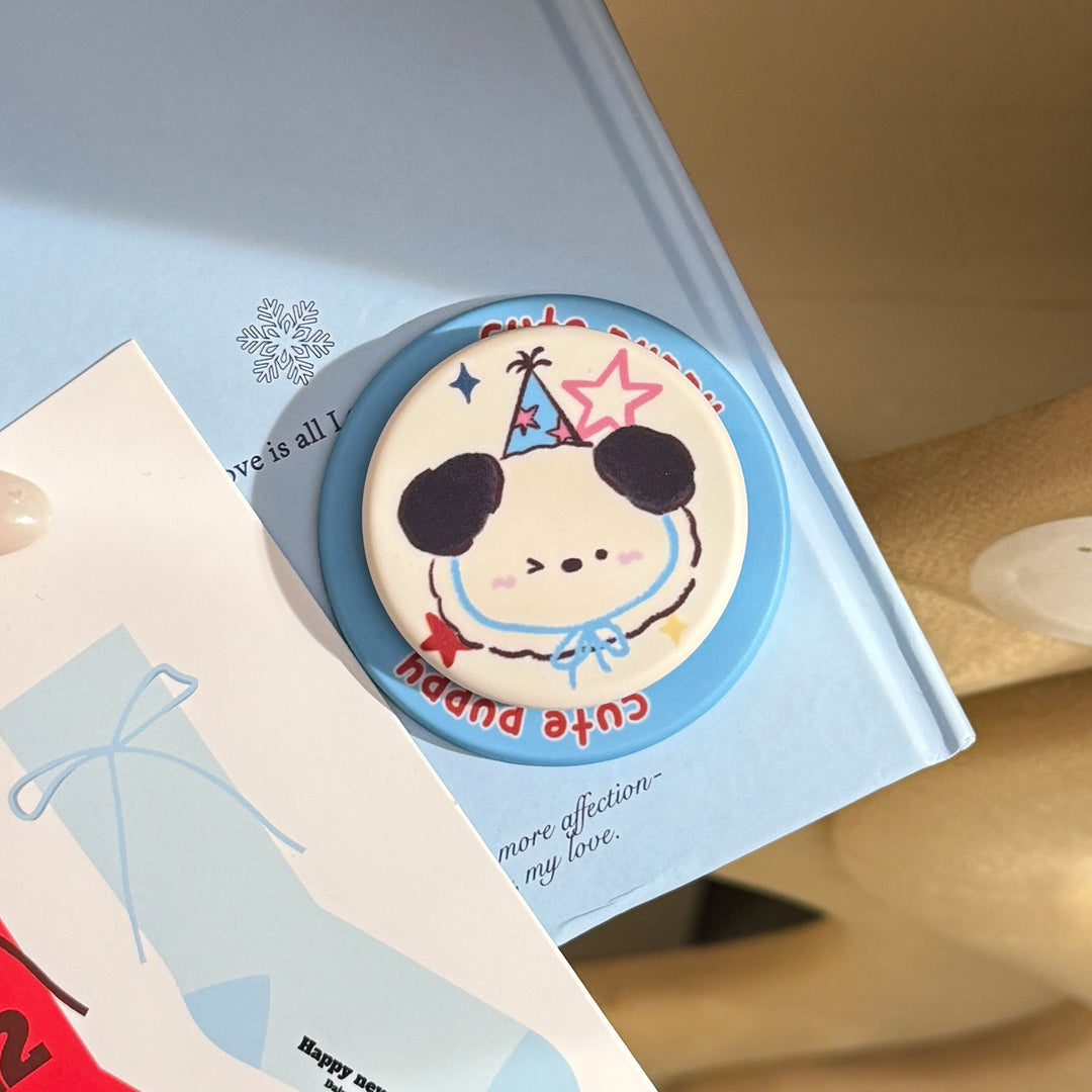 Fun smartphone finger holder in cute panda design Bowlift