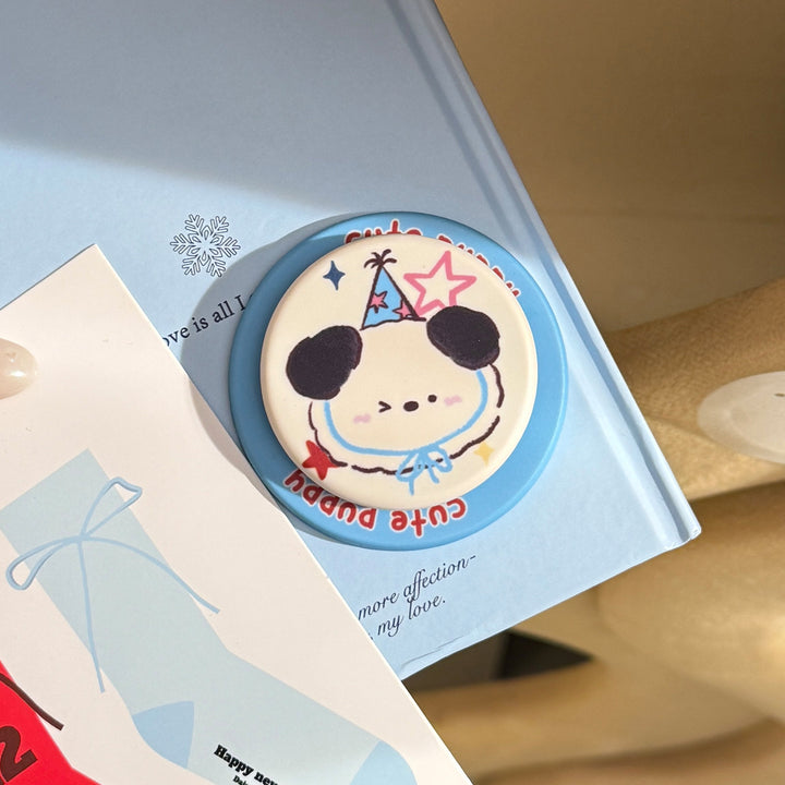 Fun smartphone finger holder in cute panda design Bowlift