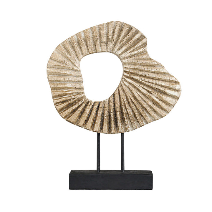 Decorative Modern Leaf Sculpture