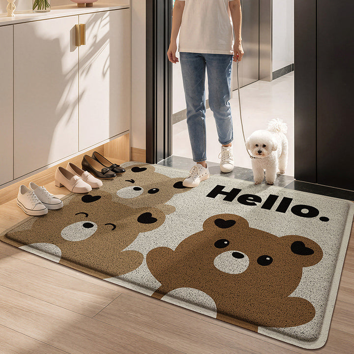 Playful Pet Welcome Mat Bowlift