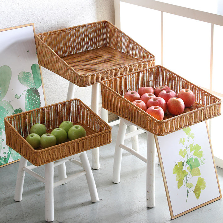 Elegant Woven Storage Tray Bowlift