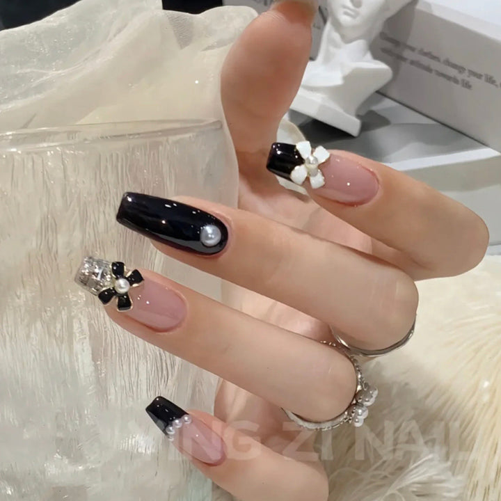 Artistic Sculpted Press-On Nails Bowlift