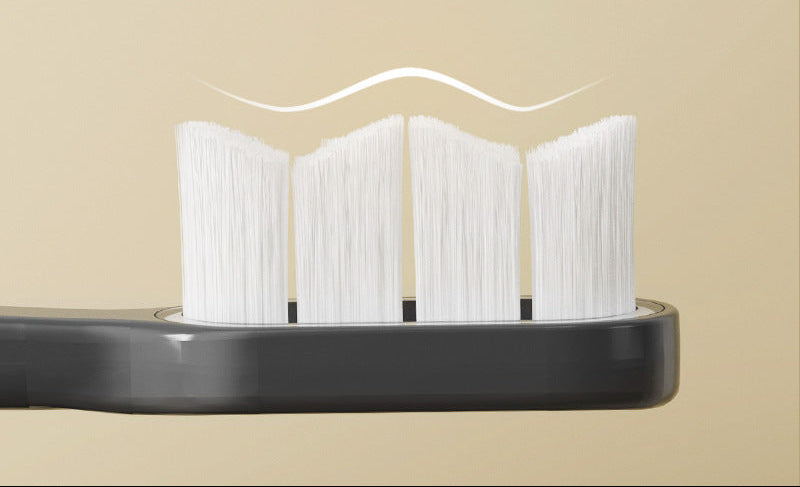 Ergonomic Head Cleaning Toothbrush Set Bowlift