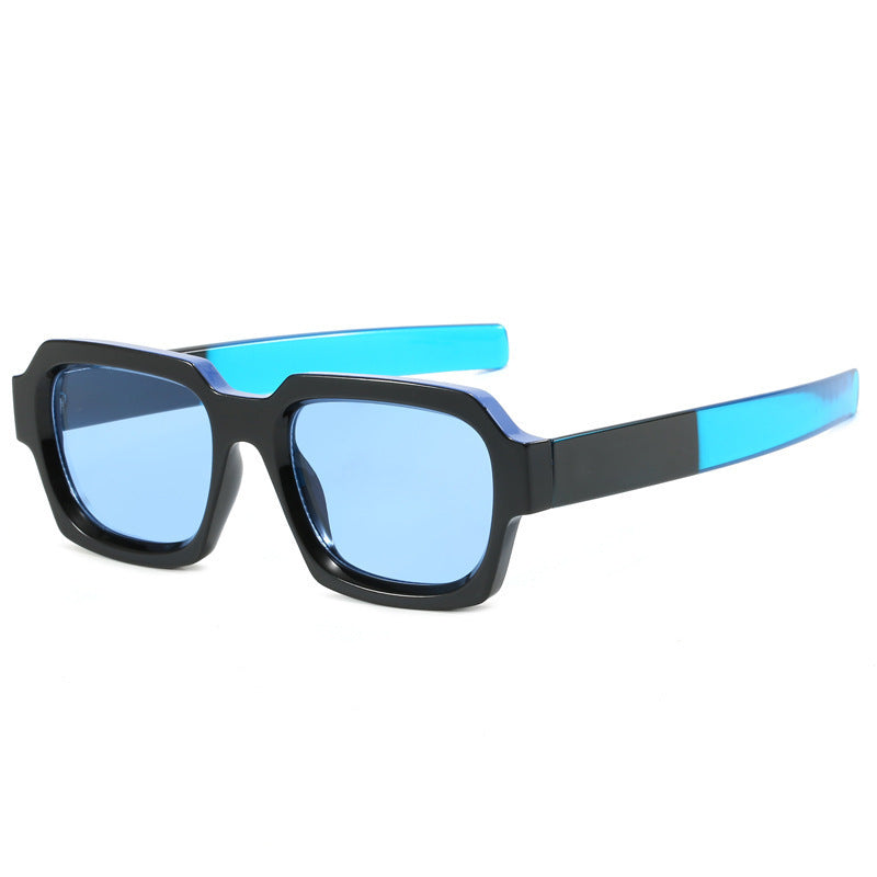 Women's sunglasses with eye-catching rectangular frame and UV protection Bowlift