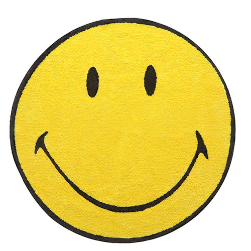 Playful Smiley Face Area Rug Bowlift