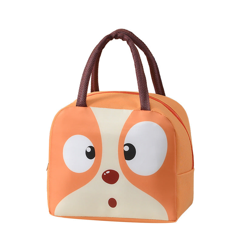 Cute Animal-Themed Insulated Lunch Bag Bowlift