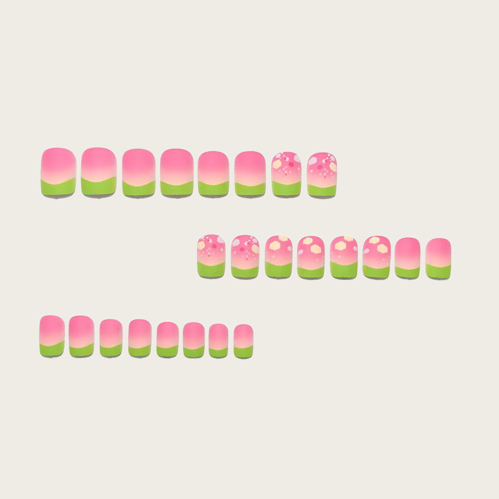 Creative gradient color nails Bowlift