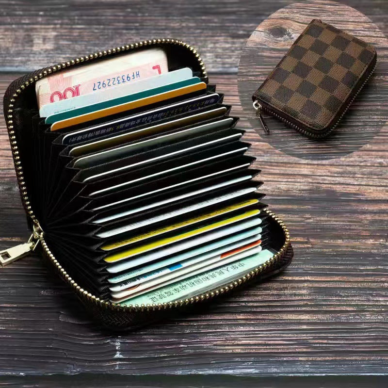Leather Zip Wallet