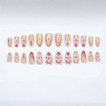 Floral 3D Nail Art Bowlift