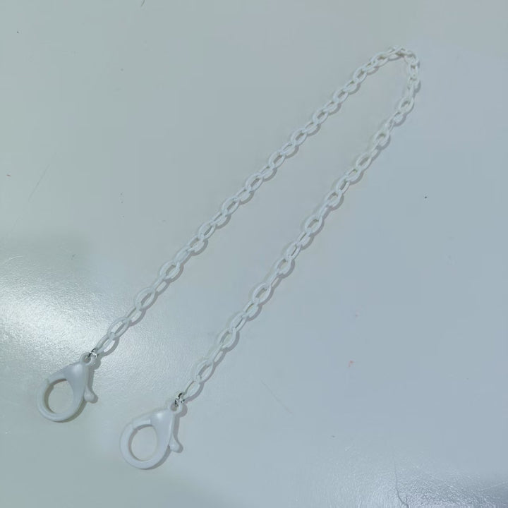Fashionable Glasses Holder Chain Made of Transparent Material Bowlift