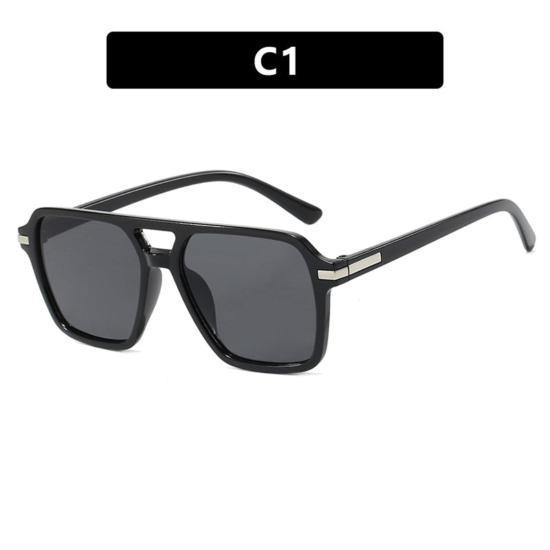 Women's fashionable rectangular sunglasses with stylish design and UV protection Bowlift