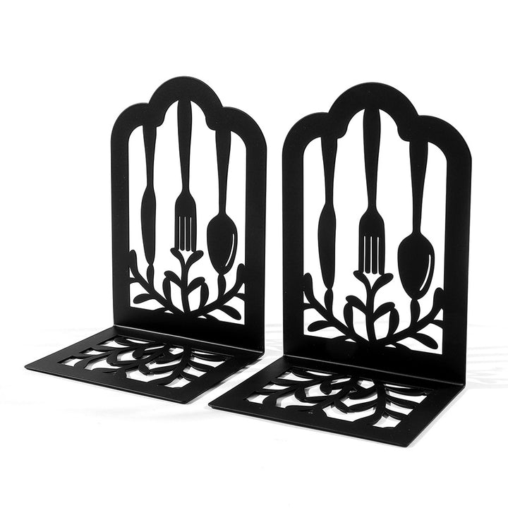 Decorative Cutlery-Themed Bookends