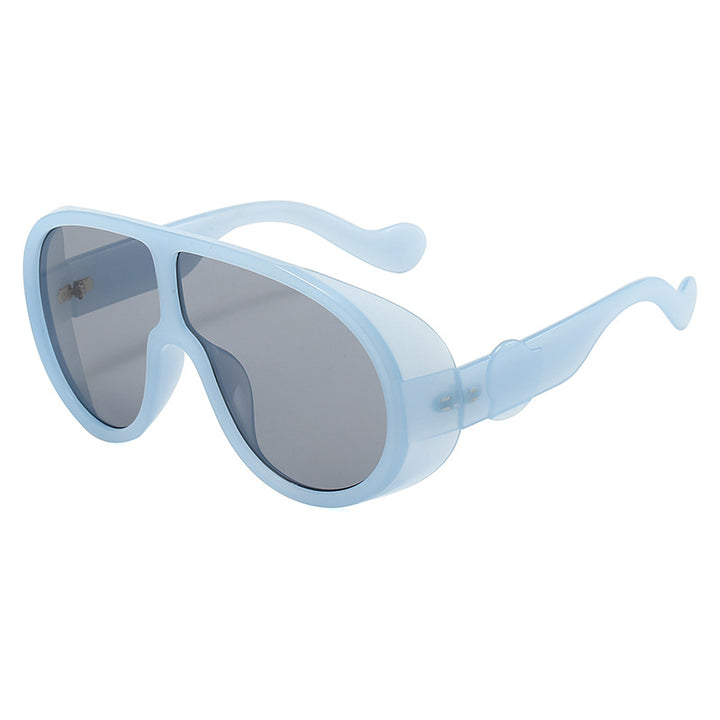 Ladies extravagant sunglasses with stylish transparent frame Bowlift
