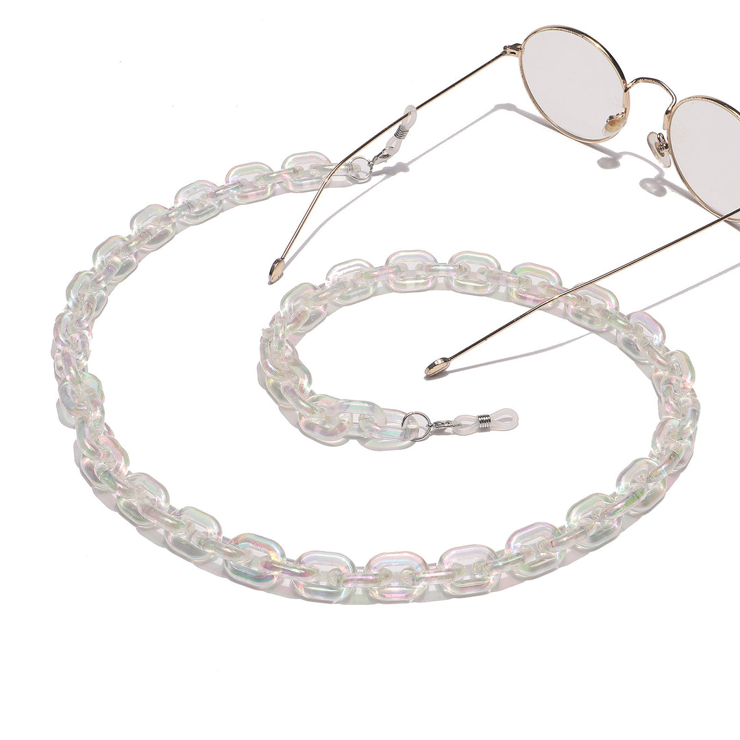 Stylish Oversized Chain Eyewear Holder Bowlift