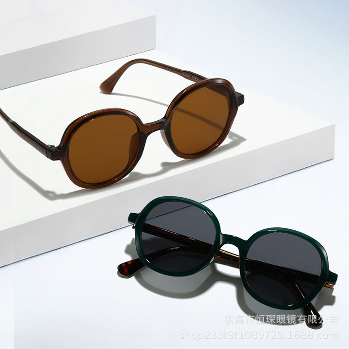 Women's fashionable sunglasses with stylish round shape Bowlift