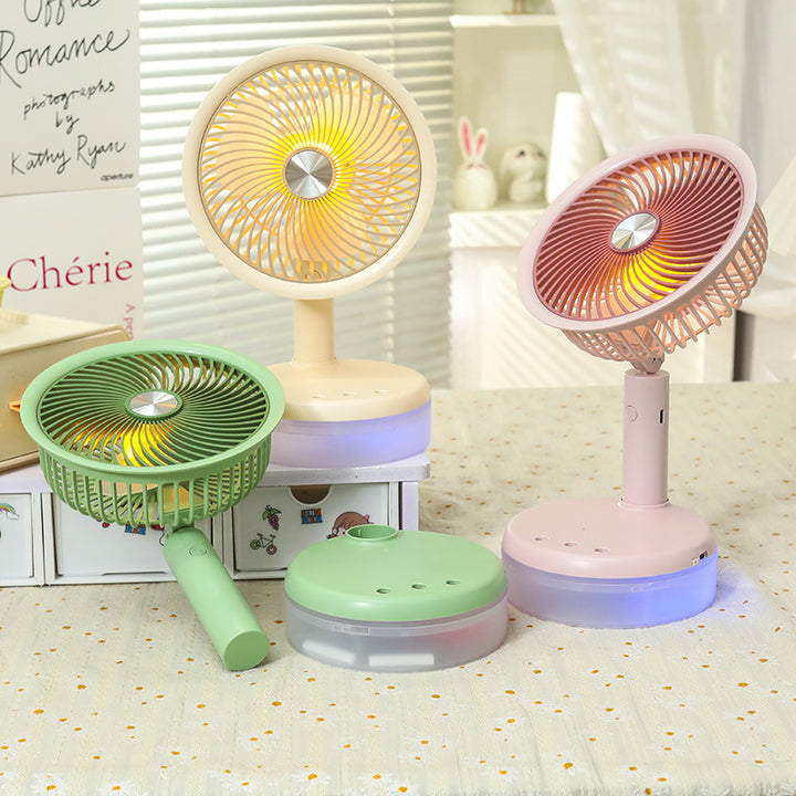 Ladies Portable Table Fan with Stylish and Flexible Design Bowlift