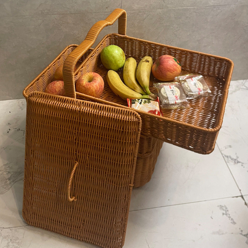 Woven Storage Basket Bowlift