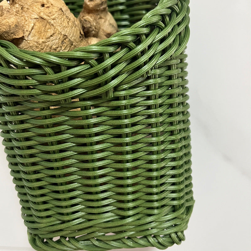 Handcrafted Woven Utility Basket Bowlift