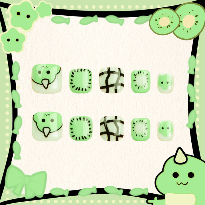 Artificial Nail Art with Panda Designs Bowlift
