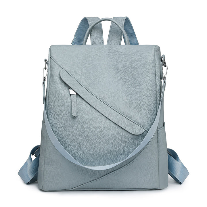 Elegant Leather Laptop Backpack Bowlift