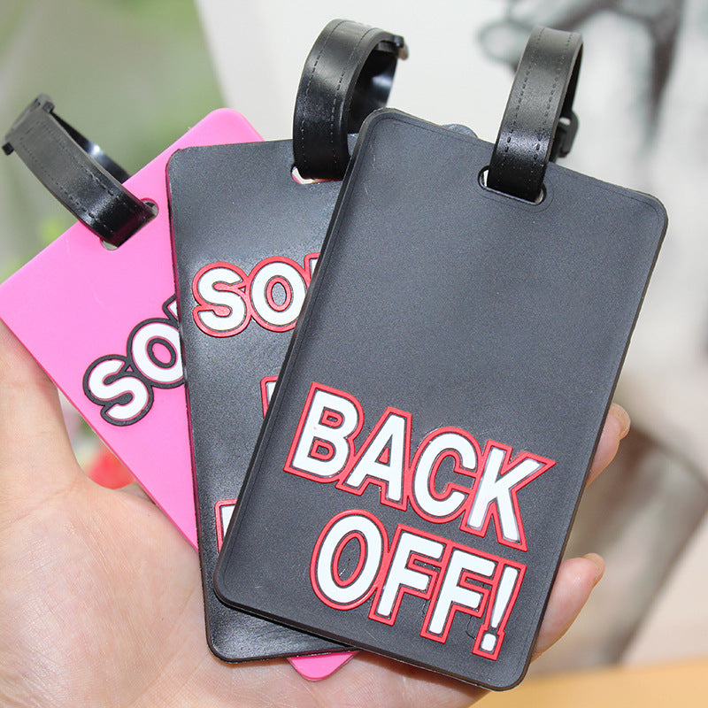 Unisex Customizable Travel Luggage Tag Bowlift