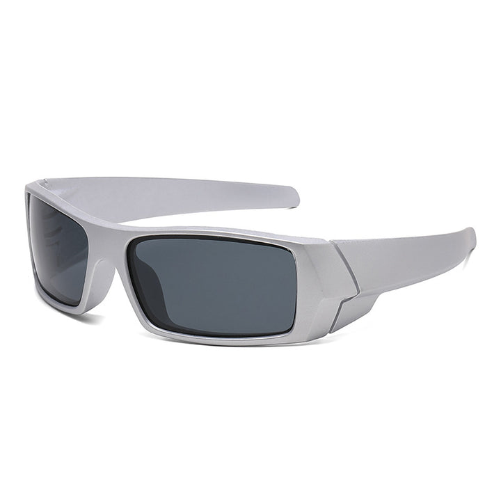 Polarized Wraparound Fishing Sunglasses with Impact-Resistant Frame Bowlift