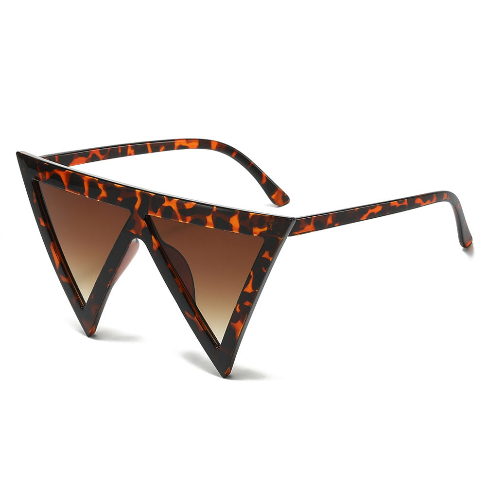Bold Triangular Frame Sunglasses Bowlift