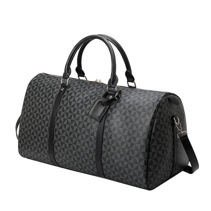 Spacious travel bag with stylish geometric design Bowlift