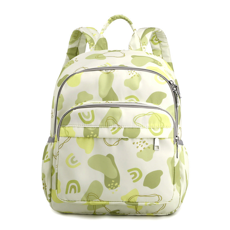 Trendy Abstract Pattern Backpack Bowlift