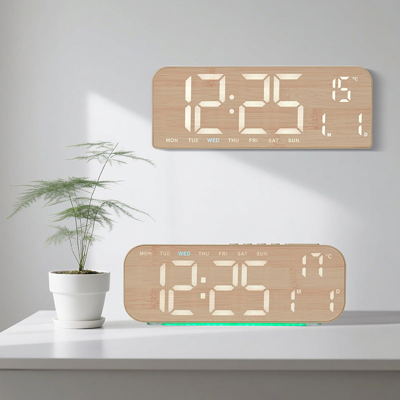Digital Alarm Clock Bowlift