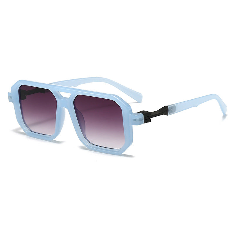Ladies stylish oversized sunglasses with geometric frame Bowlift