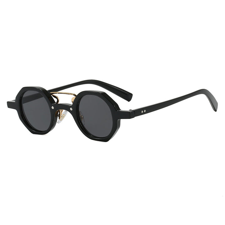 Women stylish sunglasses in unique octagonal design Bowlift