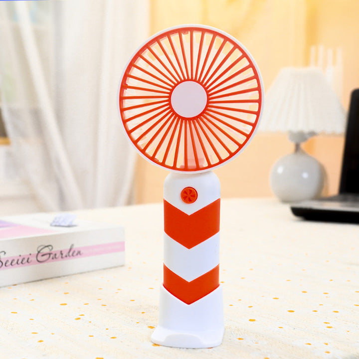 Women's Portable Tabletop Fan with USB Connection and Adjustable Tilt Angle Bowlift
