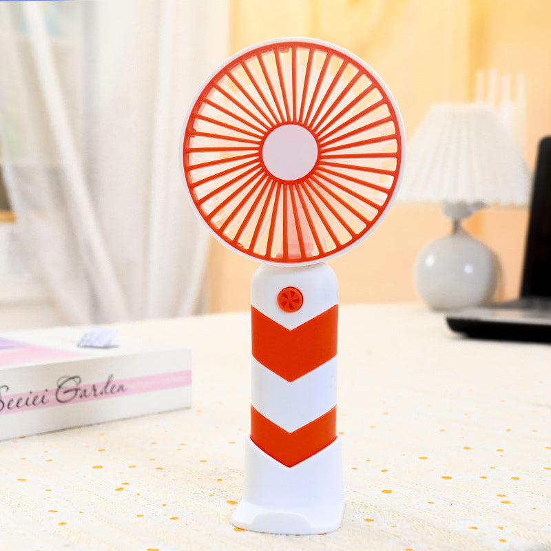 Ladies portable USB hand fan with flexible tilt Bowlift