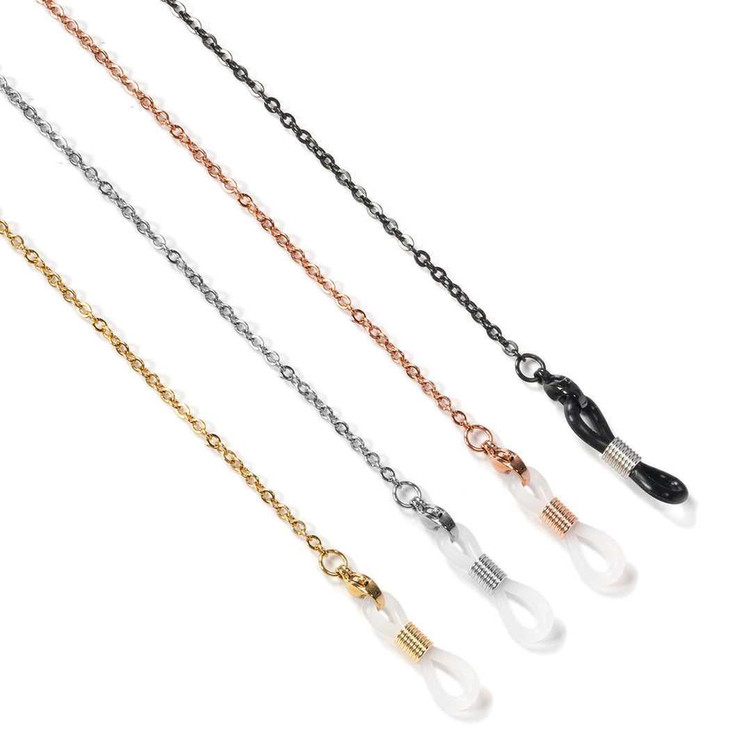Elegant Metal Eyewear Chain Bowlift