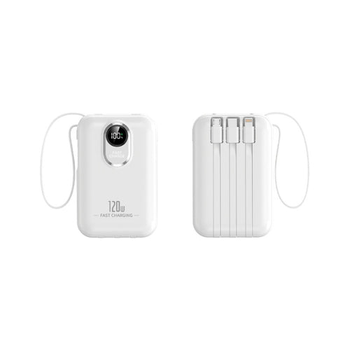 Portable power bank with fast charging function and digital charge level indicator Bowlift