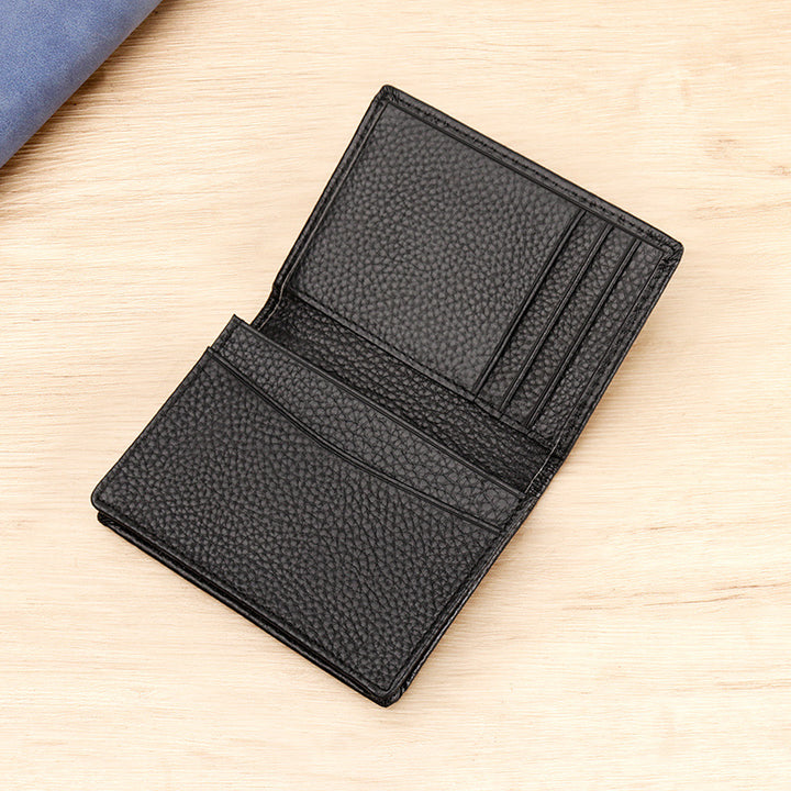 RFID-Blocking Leather Card Case Bowlift