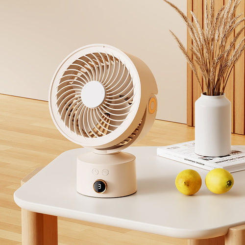 Unisex table fan with stepless speed control Bowlift