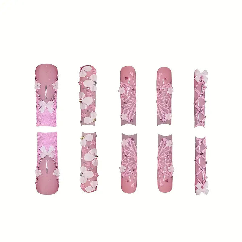 Decorative Artful Nail Extensions Bowlift